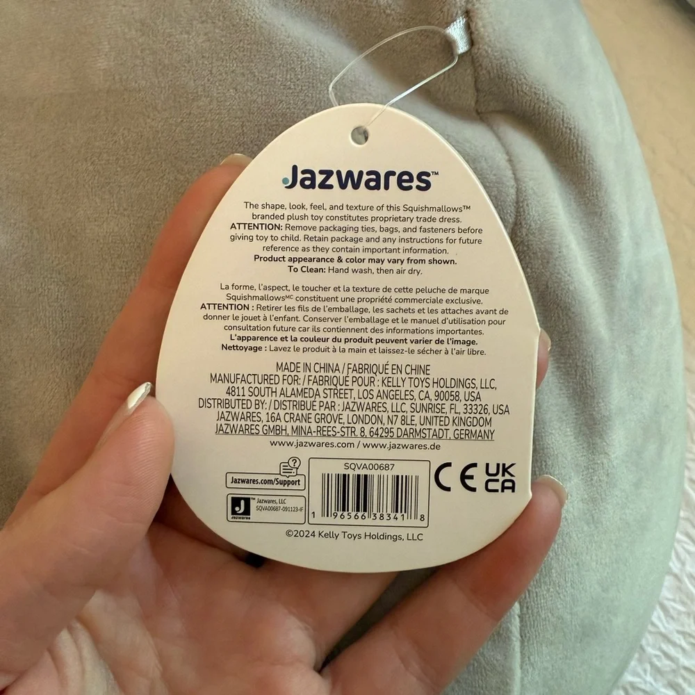 Mila the Elephant Squishmallow – 14” Valentine’s Day Edition (S14 #17-8) - Picture 9 of 9